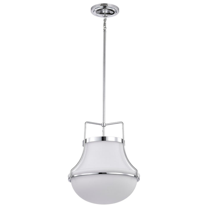 Myhouse Lighting Nuvo Lighting - 60-7873 - One Light Pendant - Valdora - Polished Nickel