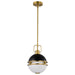 Myhouse Lighting Nuvo Lighting - 60-7876 - One Light Pendant - Everton - Matte Black