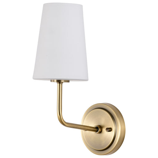 Myhouse Lighting Nuvo Lighting - 60-7883 - One Light Wall Sconce - Cordello - Vintage Brass