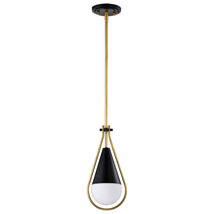 Myhouse Lighting Nuvo Lighting - 60-7903 - One Light Pendant - Admiral - Matte Black