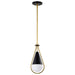 Myhouse Lighting Nuvo Lighting - 60-7903 - One Light Pendant - Admiral - Matte Black