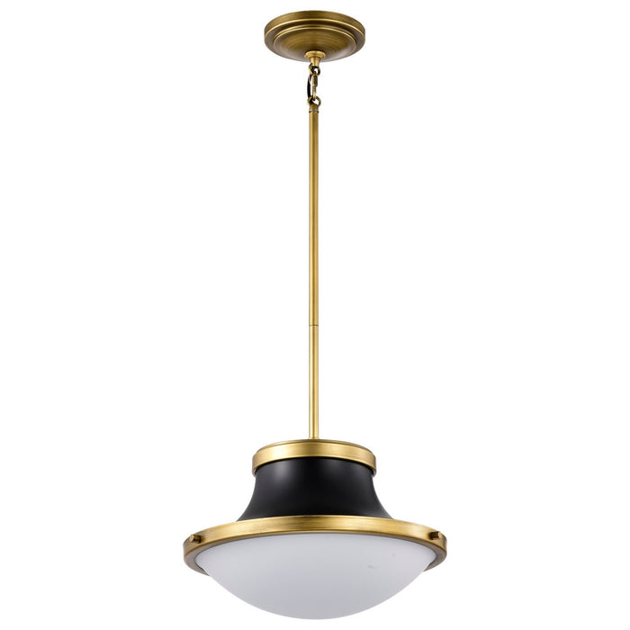 Myhouse Lighting Nuvo Lighting - 60-7907 - One Light Pendant - Lafayette - Matte Black