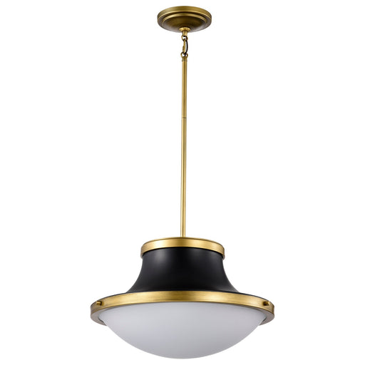 Myhouse Lighting Nuvo Lighting - 60-7908 - One Light Pendant - Lafayette - Matte Black