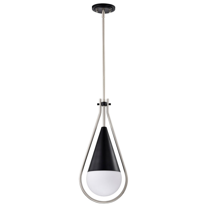 Myhouse Lighting Nuvo Lighting - 60-7913 - One Light Pendant - Admiral - Matte Black