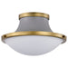 Myhouse Lighting Nuvo Lighting - 60-7915 - One Light Flush Mount - Lafayette - Matte Gray