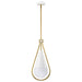 Myhouse Lighting Nuvo Lighting - 60-7923 - One Light Pendant - Admiral - Matte White