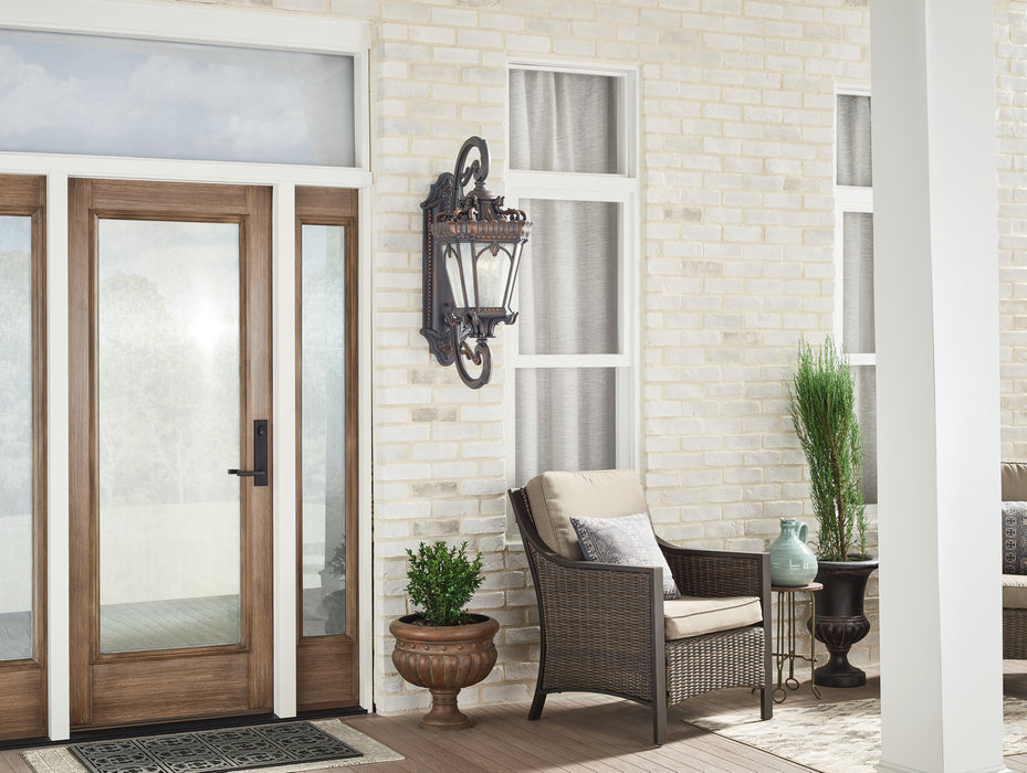 Myhouse Lighting Kichler - 9359LD - Four Light Outdoor Wall Mount - Tournai - Londonderry