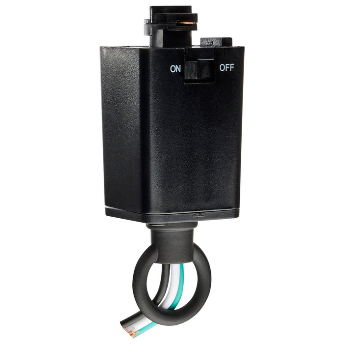 Myhouse Lighting Nuvo Lighting - TP216 - Pendant Loop Track Adapter - Black