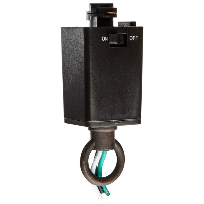 Myhouse Lighting Nuvo Lighting - TP217 - Pendant Loop Track Adapter - Brown
