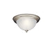 Myhouse Lighting Kichler - 8654NI - Two Light Flush Mount - No Family - Brushed Nickel