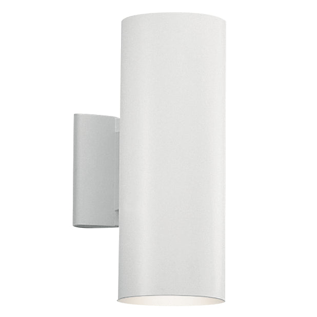 Myhouse Lighting Kichler - 9244WH - Two Light Outdoor Wall Mount - No Family - White