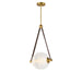 Myhouse Lighting ET2 - E24088-90NAB - LED Pendant - Dispatch - Natural Aged Brass