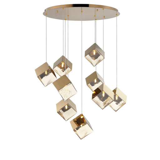 Myhouse Lighting ET2 - E24689-26FG - LED Pendant - Ice Cube - French Gold