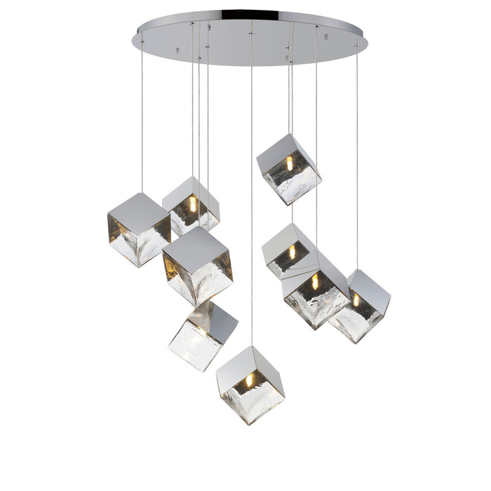 Myhouse Lighting ET2 - E24689-28PC - LED Pendant - Ice Cube - Polished Chrome