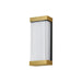 Myhouse Lighting ET2 - E30230-122NAB - LED Outdoor Wall Sconce - Acropolis - Natural Aged Brass