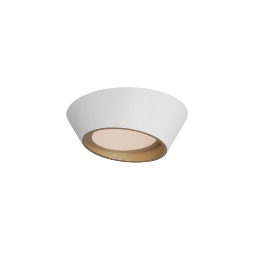 Myhouse Lighting ET2 - E51030-WTGLD - LED Wall Sconce/Flush Mount - Slant - White/Gold