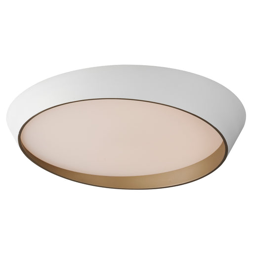 Myhouse Lighting ET2 - E51034-WTGLD - LED Flush Mount - Slant - White/Gold