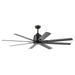 Myhouse Lighting Kichler - 310265SBK - 65"Ceiling Fan - Breda - Satin Black