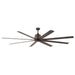 Myhouse Lighting Kichler - 310285SNB - 84"Ceiling Fan - Breda - Satin Natural Bronze