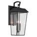 Myhouse Lighting Kichler - 59121BKT - Three Light Outdoor Wall Mount - Mathus - Textured Black