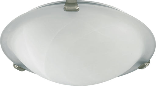 Myhouse Lighting Quorum - 3000-16-65 - Three Light Ceiling Mount - 3000 Ceiling Mounts - Satin Nickel