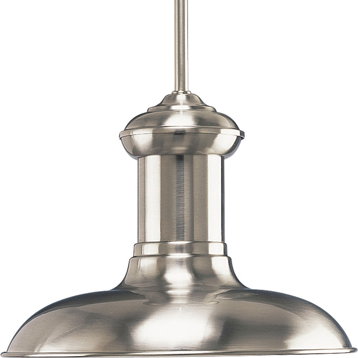 Myhouse Lighting Progress Lighting - P5024-09 - One Light Pendant - Brookside - Brushed Nickel