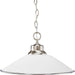 Myhouse Lighting Progress Lighting - P5013-09 - One Light Pendant - Glass Pendants - Brushed Nickel