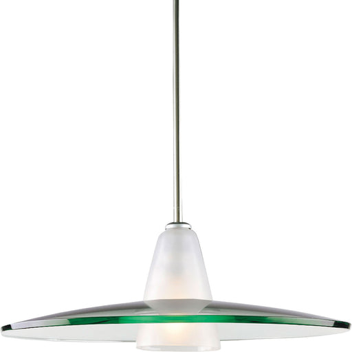 Myhouse Lighting Progress Lighting - P5012-09 - One Light Pendant - Glass Pendants - Brushed Nickel