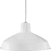 Myhouse Lighting Progress Lighting - P5094-30 - One Light Pendant - Metal Shade Pendant - White