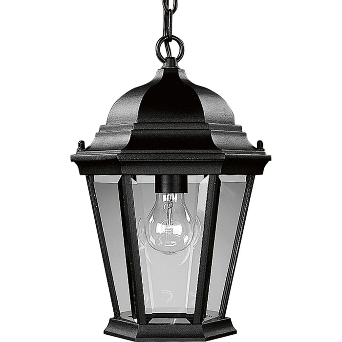 Myhouse Lighting Progress Lighting - P5582-31 - One Light Hanging Lantern - Welbourne - Textured Black