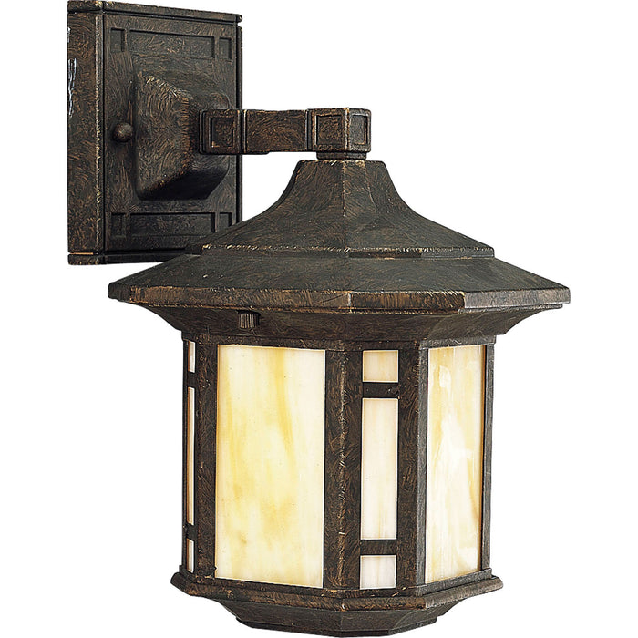 Myhouse Lighting Progress Lighting - P5628-46 - One Light Wall Lantern - Arts And Crafts - Weathered Bronze