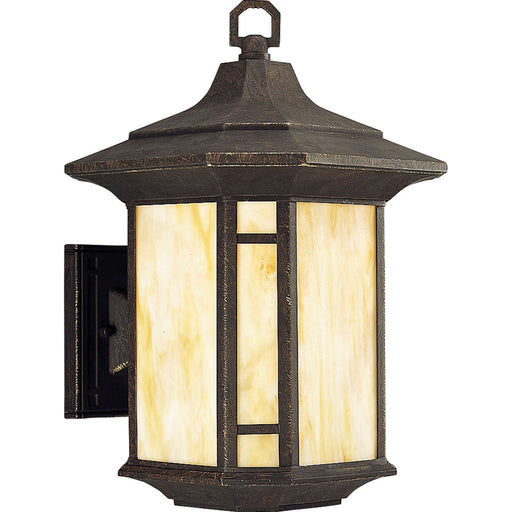 Myhouse Lighting Progress Lighting - P5629-46 - One Light Wall Lantern - Arts And Crafts - Weathered Bronze