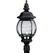 Myhouse Lighting Progress Lighting - P5401-31 - Four Light Post Lantern - Onion Lantern - Textured Black