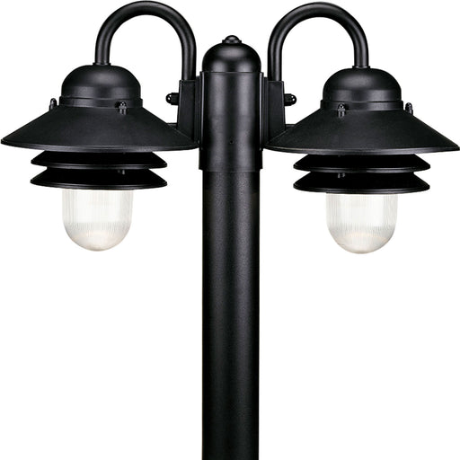 Myhouse Lighting Progress Lighting - P5493-31 - Two Light Post Lantern - Newport - Textured Black