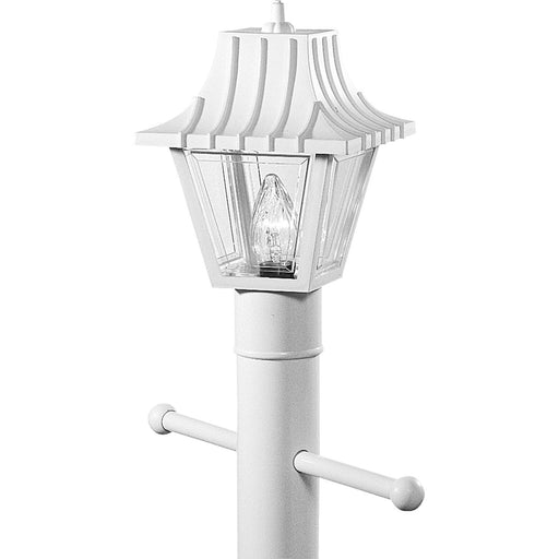 Myhouse Lighting Progress Lighting - P5414-30 - One Light Post Lantern - Mansard - White