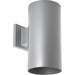 Myhouse Lighting Progress Lighting - P5641-82 - One Light Wall Lantern - Cylinder - Metallic Gray