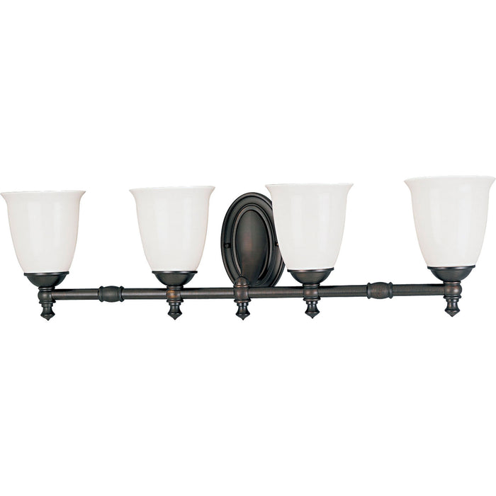 Myhouse Lighting Progress Lighting - P3041-74 - Four Light Bath - Victorian - Venetian Bronze