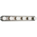 Myhouse Lighting Progress Lighting - P3026-09 - Six Light Bath Vanity - Broadway-Racetrack - Brushed Nickel