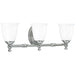 Myhouse Lighting Progress Lighting - P3029-15 - Three Light Bath - Victorian - Polished Chrome