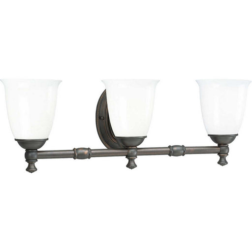 Myhouse Lighting Progress Lighting - P3029-74 - Three Light Bath - Victorian - Venetian Bronze