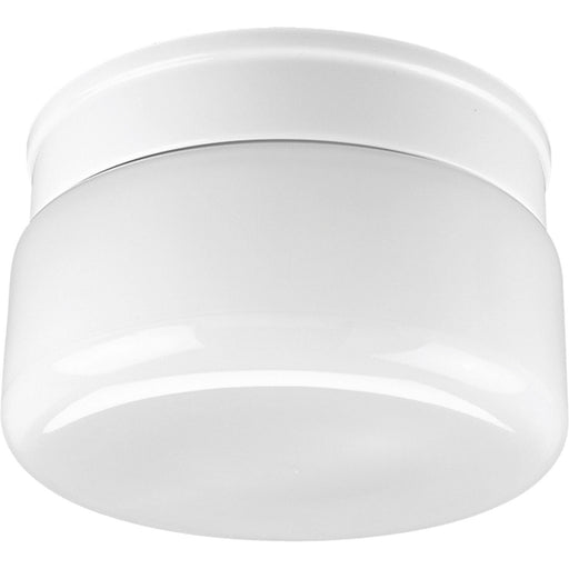 Myhouse Lighting Progress Lighting - P3518-30 - Two Light Flush Mount - White Glass - White