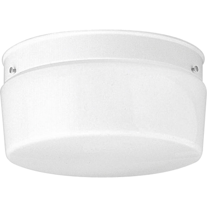 Myhouse Lighting Progress Lighting - P3520-30 - Two Light Flush Mount - White Glass - White