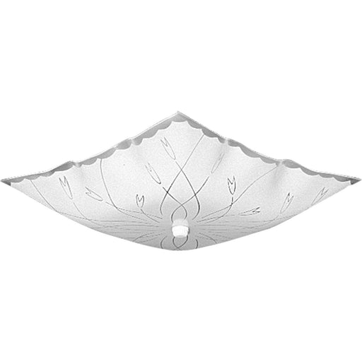 Myhouse Lighting Progress Lighting - P4962-30 - Two Light Flush Mount - Square Glass - White