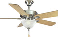 Myhouse Lighting Progress Lighting - P2503-09 - 52"Ceiling Fan - Airpro Performance - Brushed Nickel