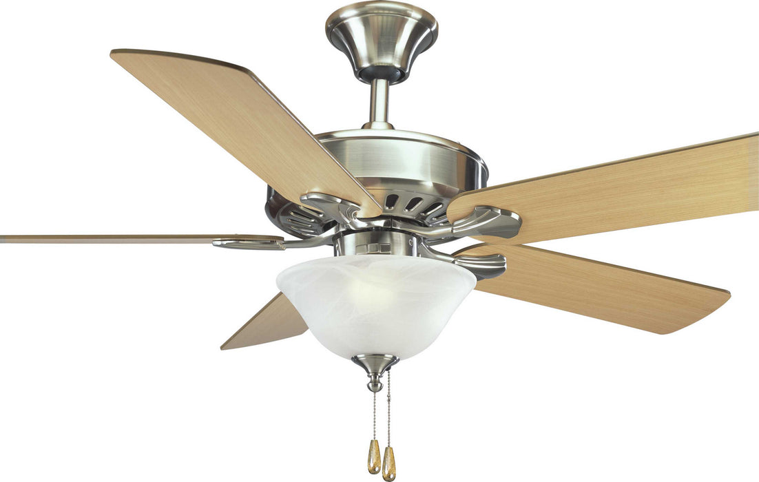 Myhouse Lighting Progress Lighting - P2503-09 - 52"Ceiling Fan - Airpro Performance - Brushed Nickel