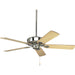 Myhouse Lighting Progress Lighting - P2503-09 - 52"Ceiling Fan - Airpro Performance - Brushed Nickel