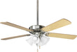 Myhouse Lighting Progress Lighting - P2501-09 - 52"Ceiling Fan - Airpro Builder - Brushed Nickel