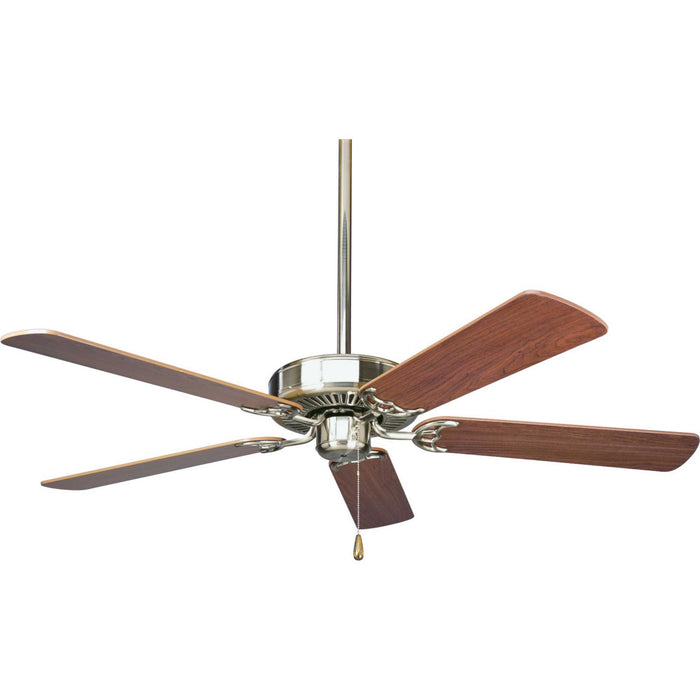 Myhouse Lighting Progress Lighting - P2501-09 - 52"Ceiling Fan - Airpro Builder - Brushed Nickel