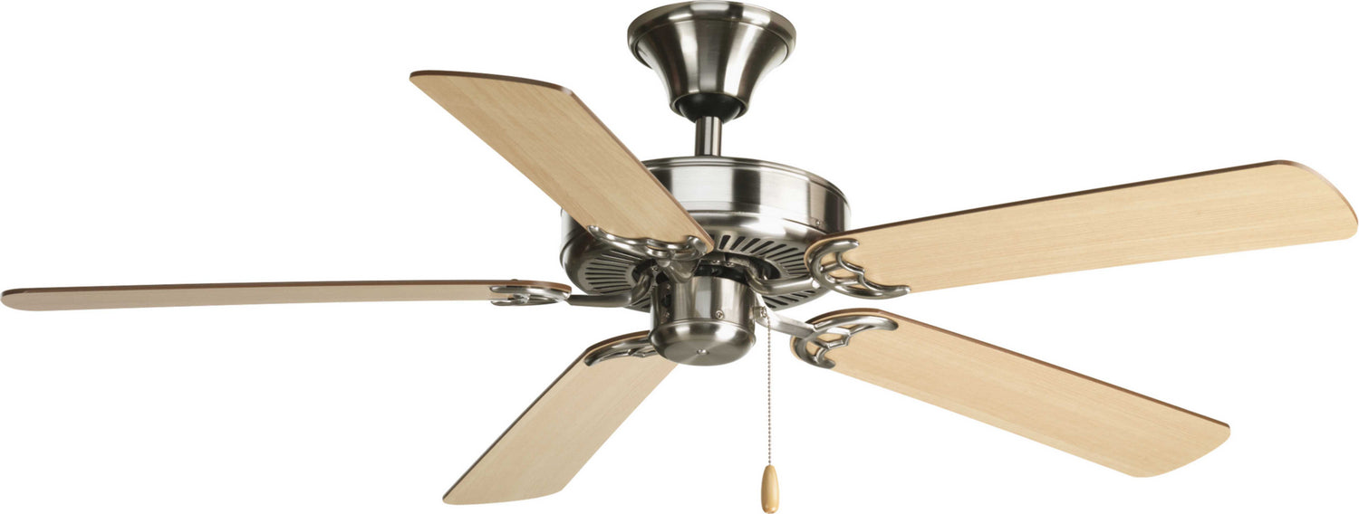 Myhouse Lighting Progress Lighting - P2501-09 - 52"Ceiling Fan - Airpro Builder - Brushed Nickel