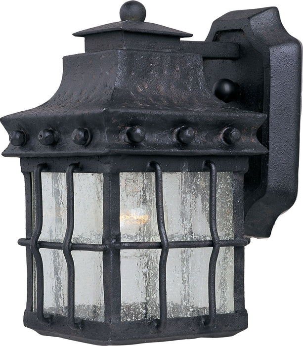 Myhouse Lighting Maxim - 30081CDCF - One Light Outdoor Wall Lantern - Nantucket - Country Forge